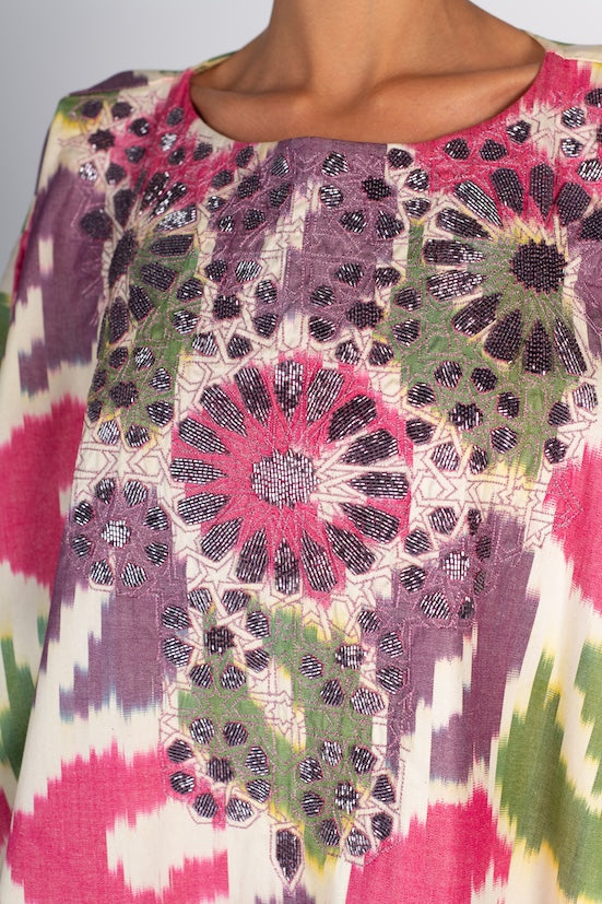 دراعة ايكات ورق الشجر