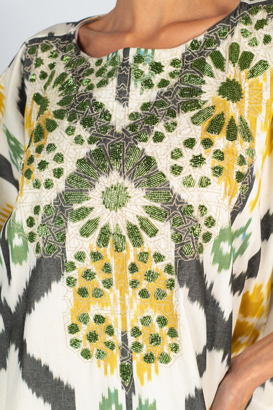 دراعة ايكات الورود