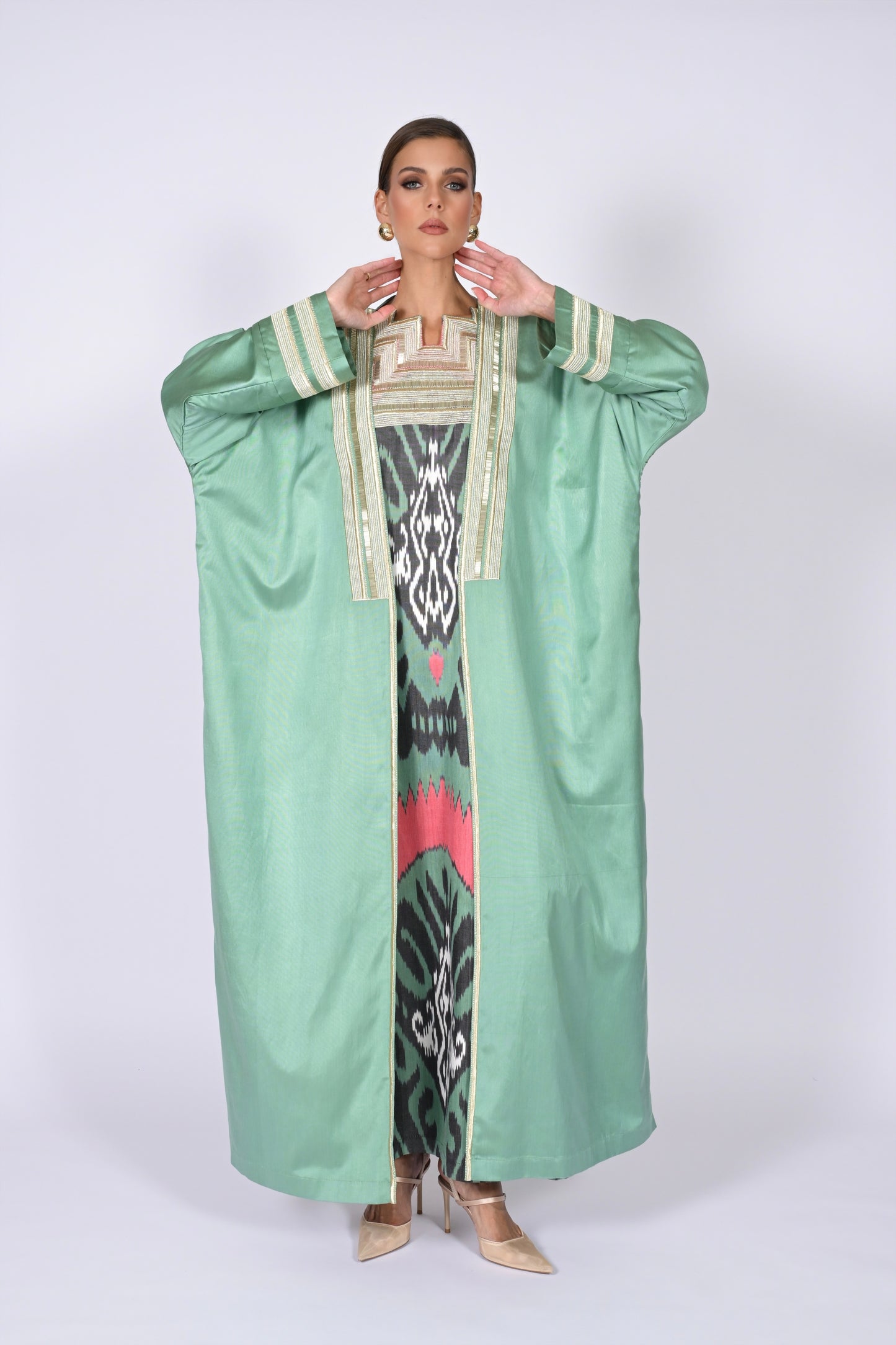 SADRA MOIRÉ ABAYA
