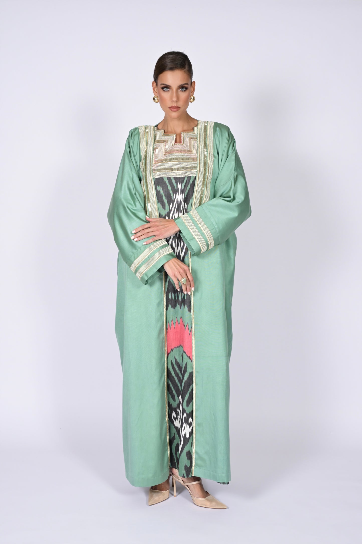 SADRA MOIRÉ ABAYA