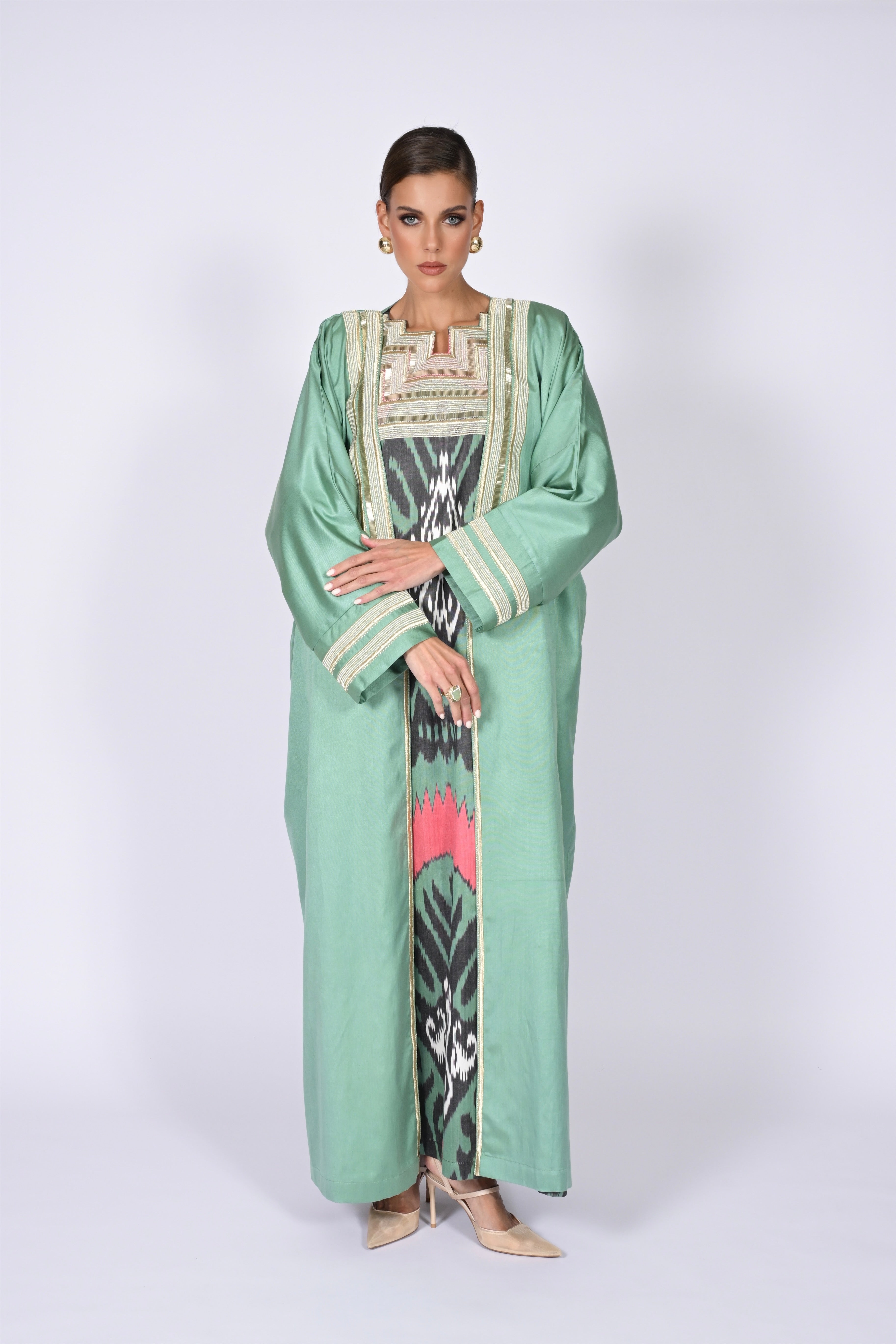 SADRA MOIRÉ ABAYA