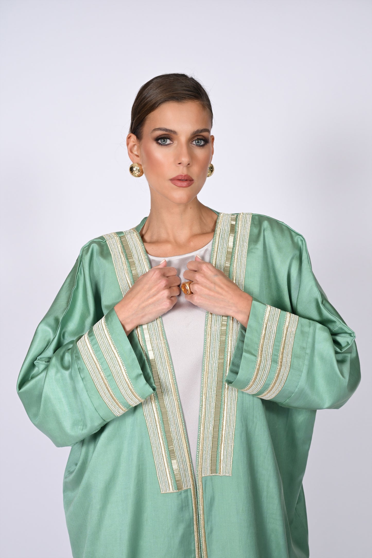 SADRA MOIRÉ ABAYA