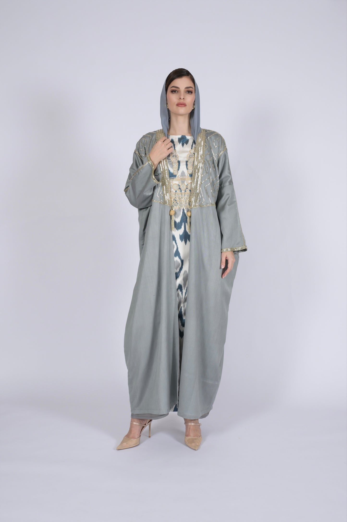BISTH MOIRÉ ABAYA