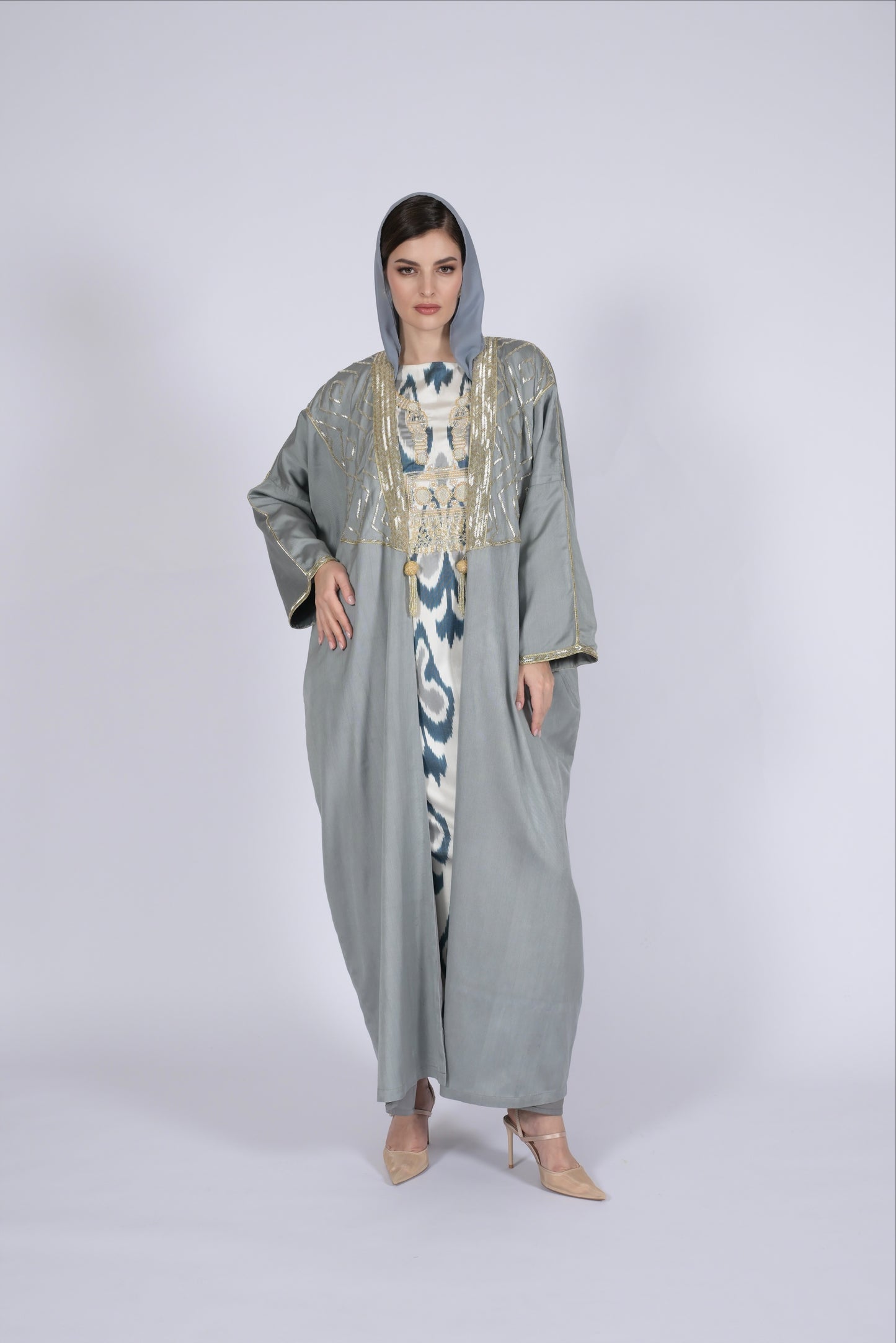 BISTH MOIRÉ ABAYA