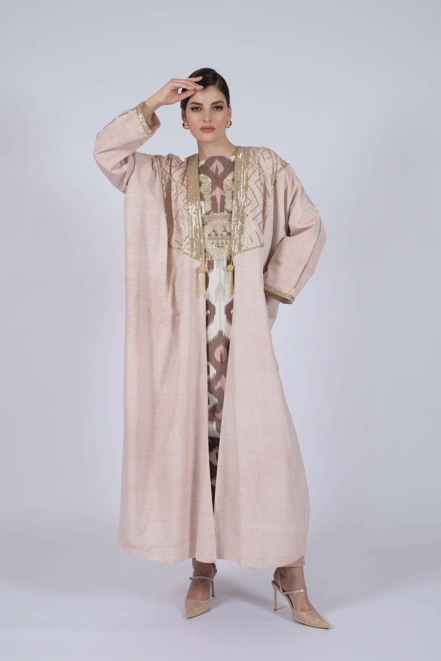 BISTH MOIRÉ ABAYA
