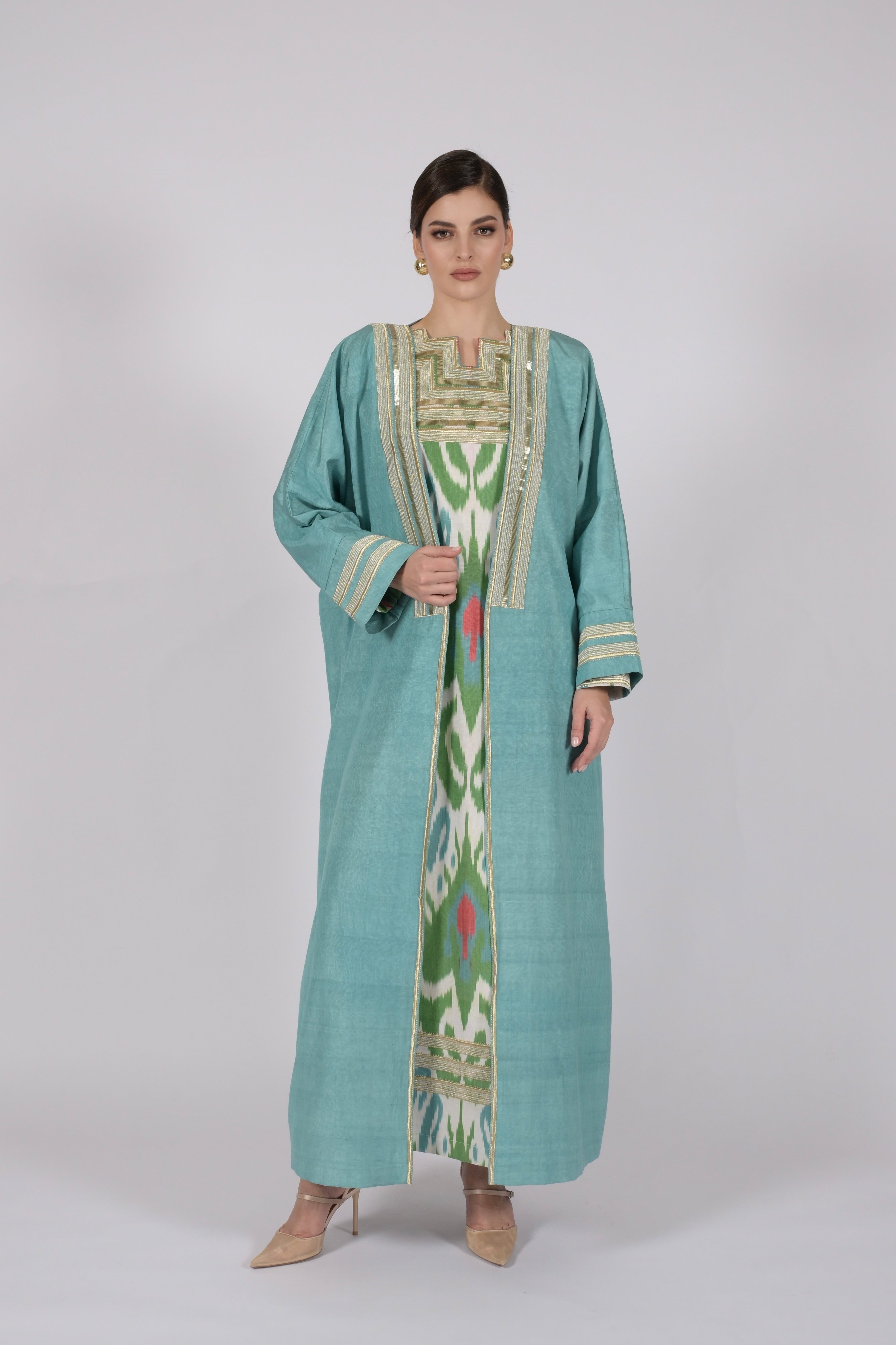 SADRA MOIRÉ ABAYA