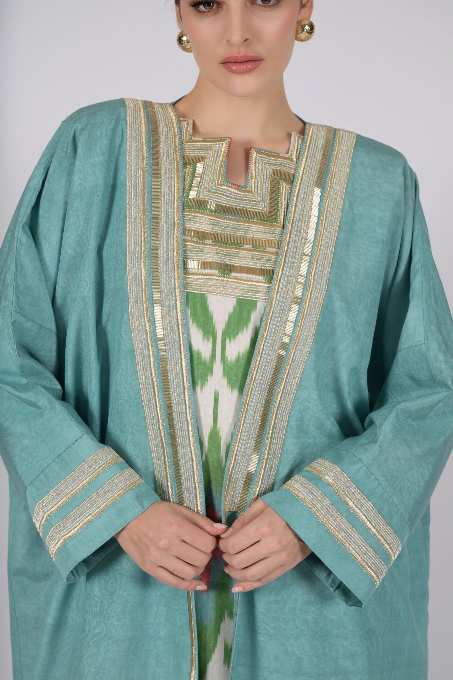 SADRA MOIRÉ ABAYA